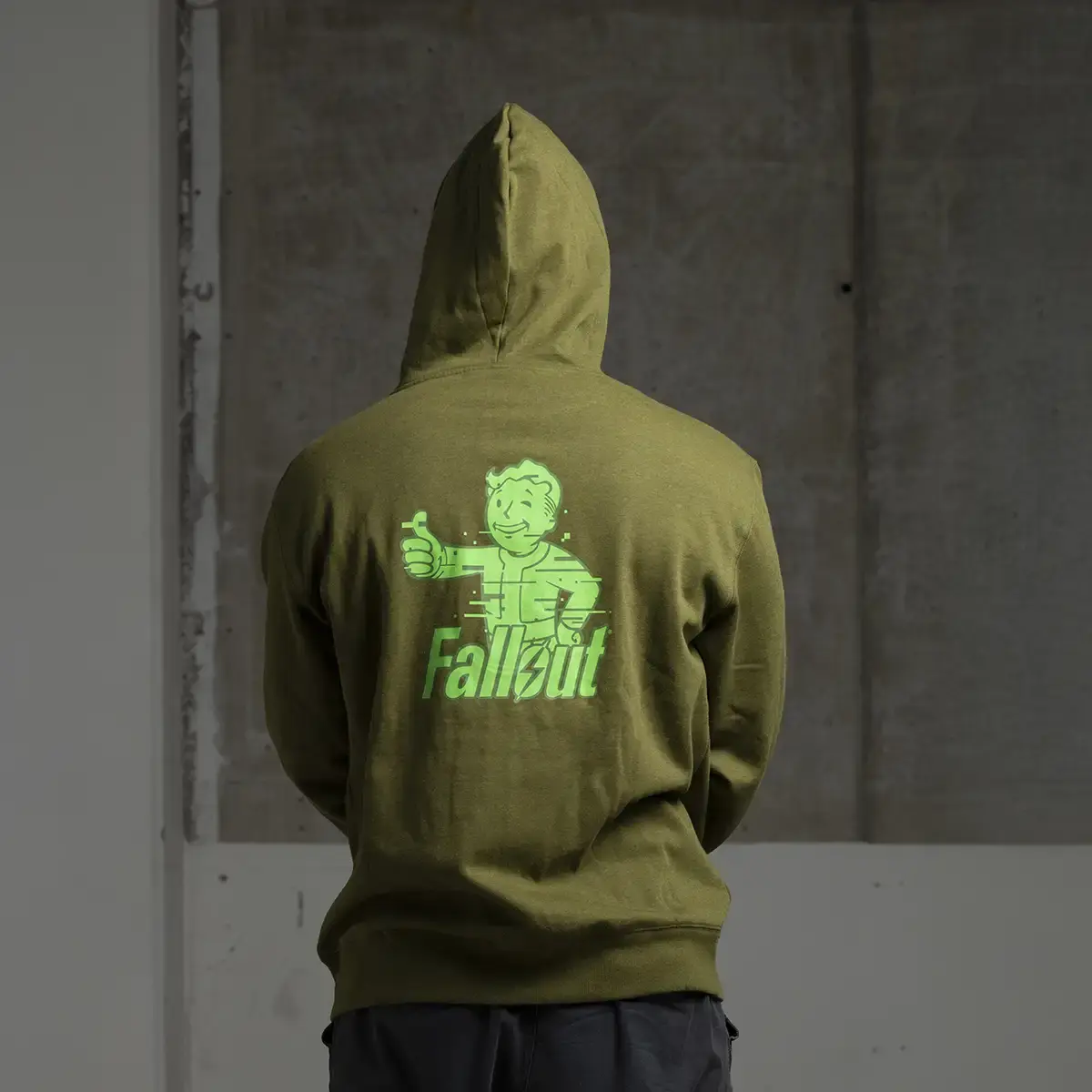 Fallout Analog Pip-Boy Zip Up Hoodie S
