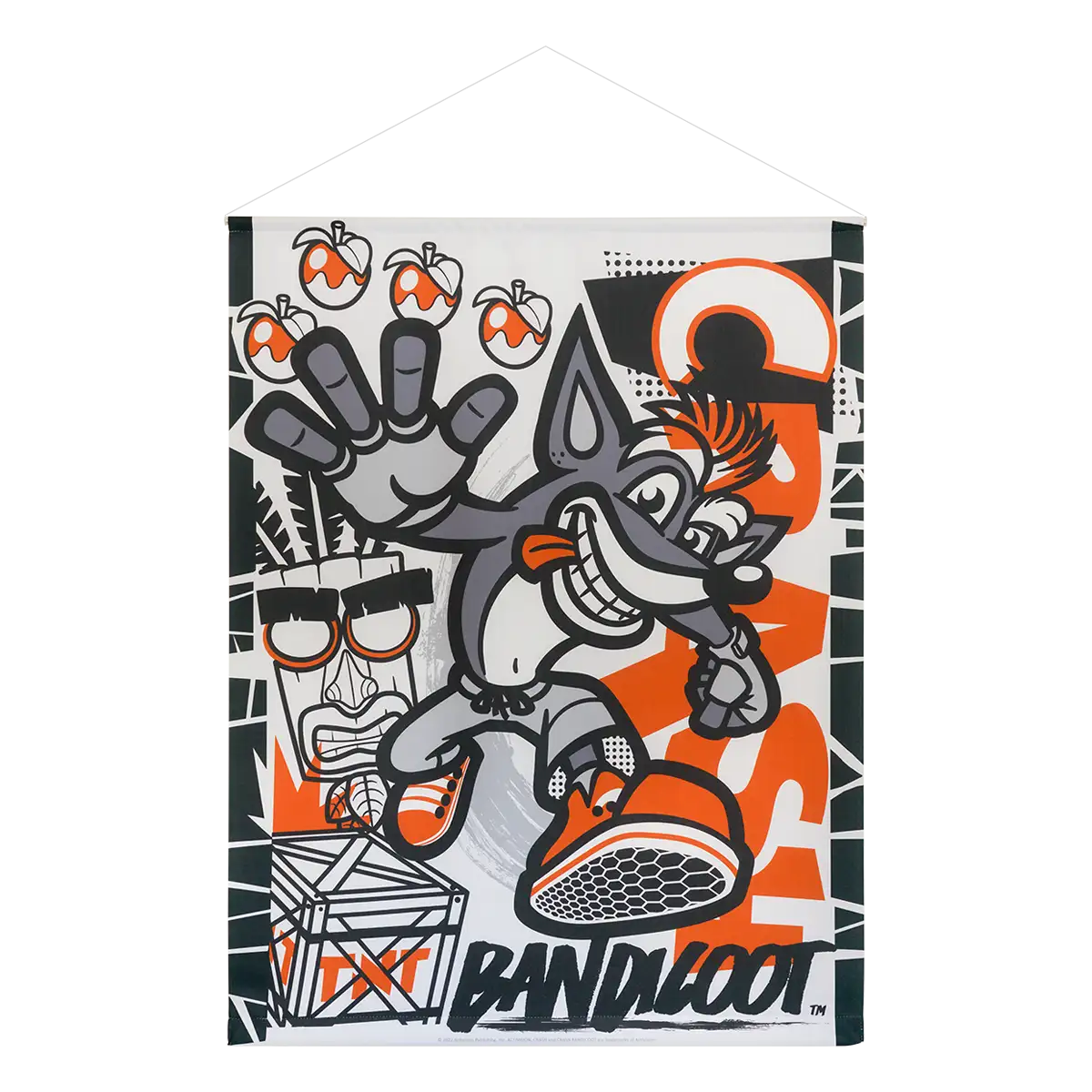 Crash Bandicoot Canvas Poster "Crash" Cover Crash Bandicoot Canvas Poster "Crash" Cover