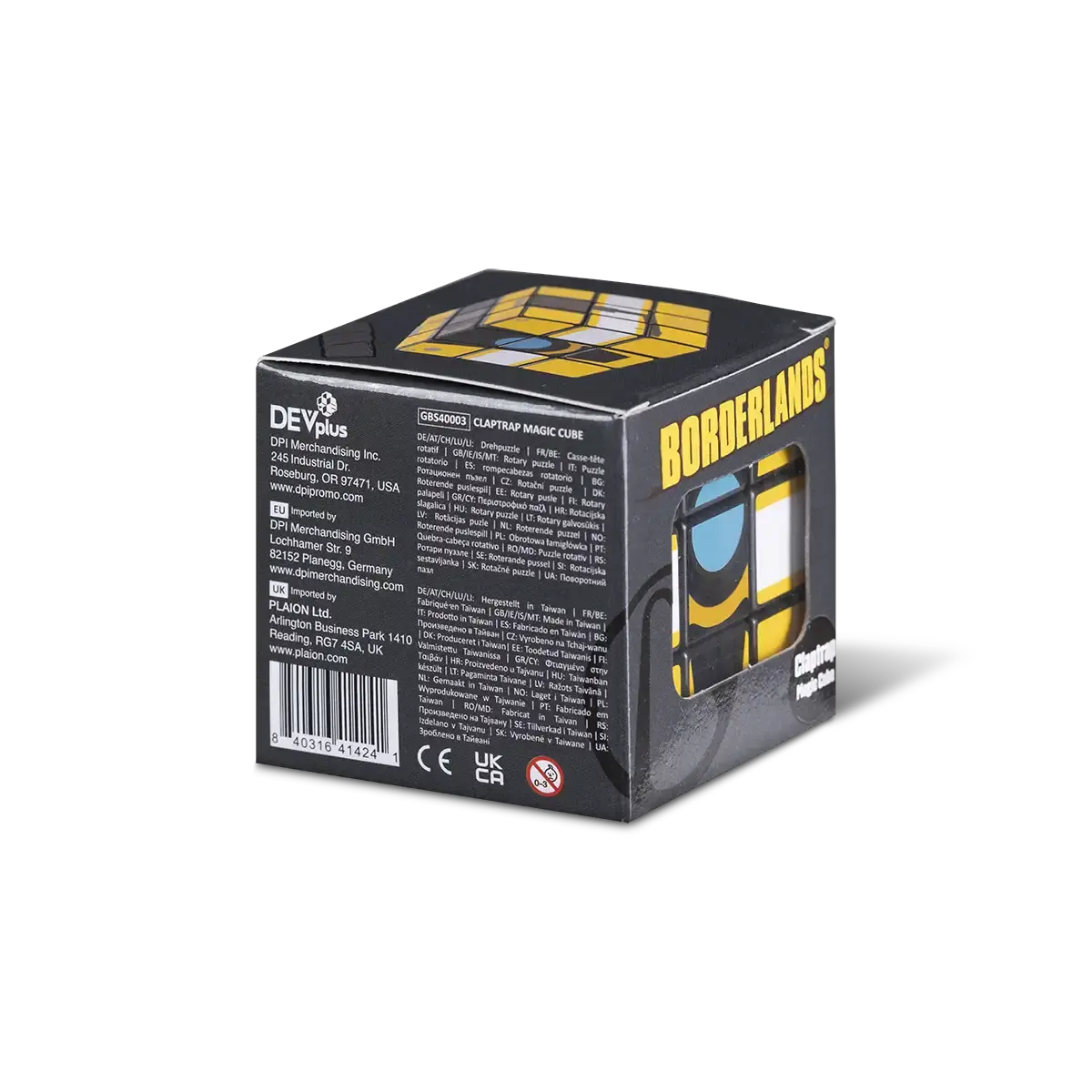Borderlands Zauberwürfel “Claptrap” Borderlands Zauberwürfel “Claptrap”
