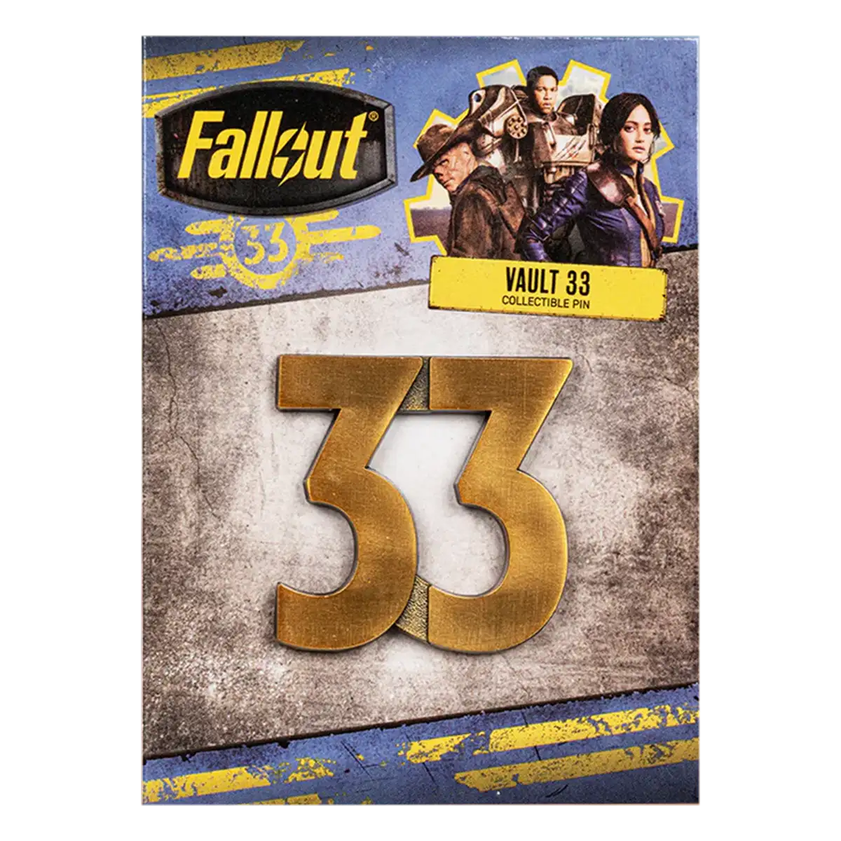 Fallout Pin "Vault 33" Cover Fallout Pin "Vault 33" Cover
