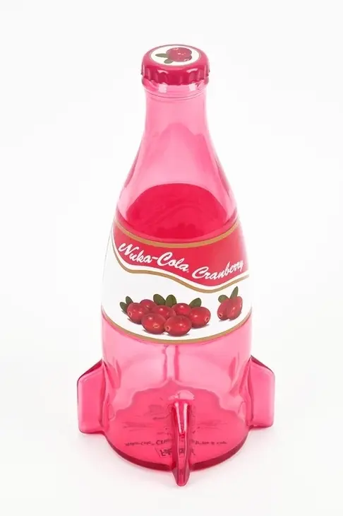 Fallout Nuka-Cola Cranberry Glasflasche und Kronkorken Image 3