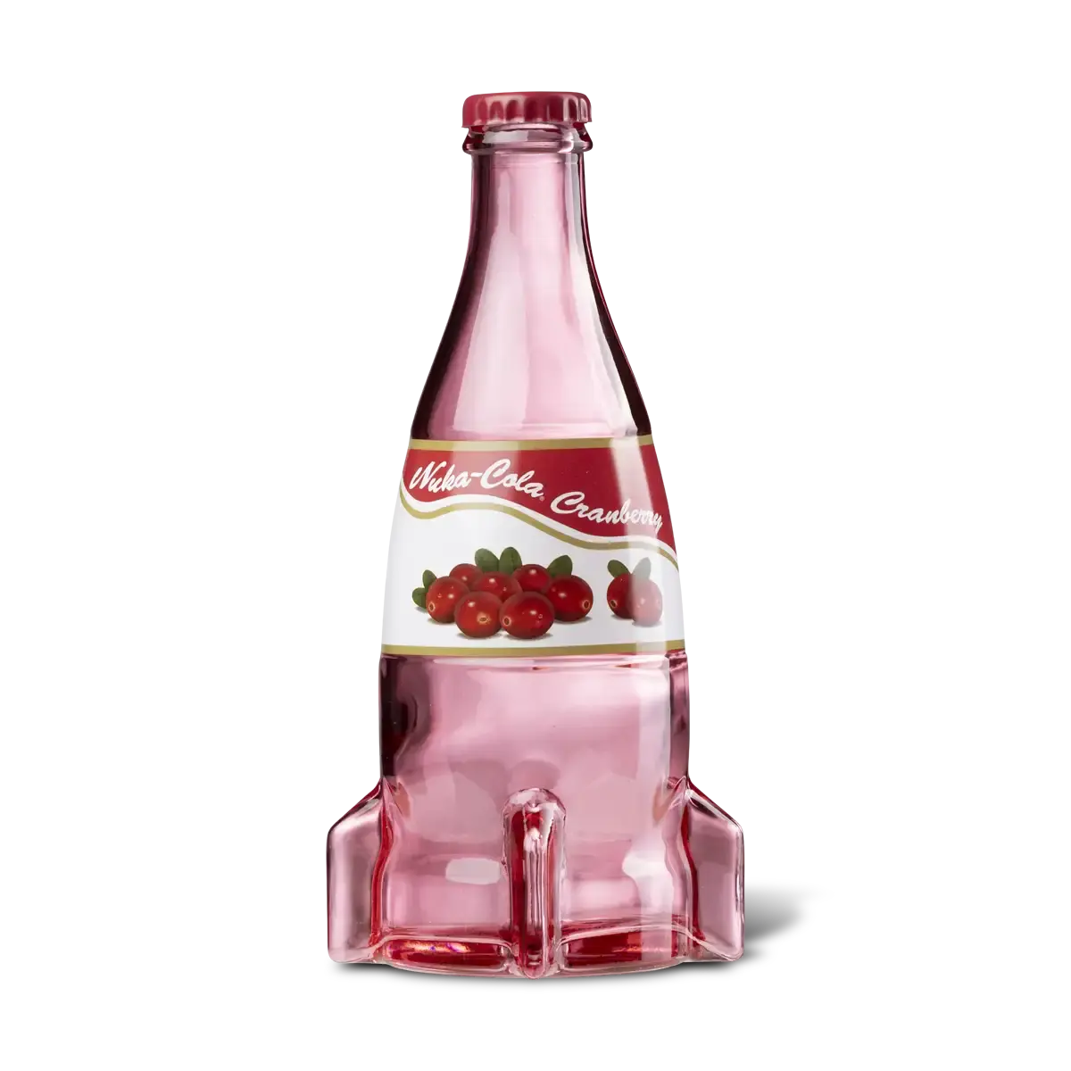 Fallout Nuka-Cola Cranberry Glass Bottle & Caps Fallout Nuka-Cola Cranberry Glass Bottle & Caps