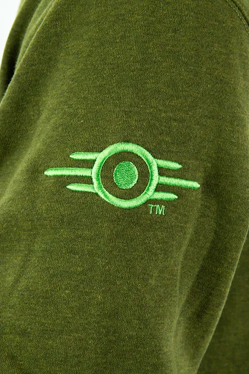 Fallout Analog Pip-Boy Zip Up Hoodie M Image 3