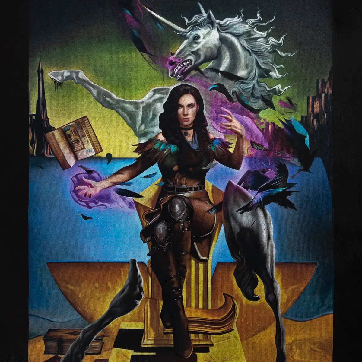 The Witcher Hoodie "Yennefer Dalí" The Witcher Hoodie "Yennefer Dalí"