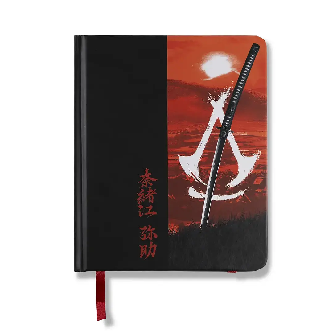 Assassin's Creed Shadows Notizbuch “Katana Sun” Assassin's Creed Shadows Notizbuch “Katana Sun”