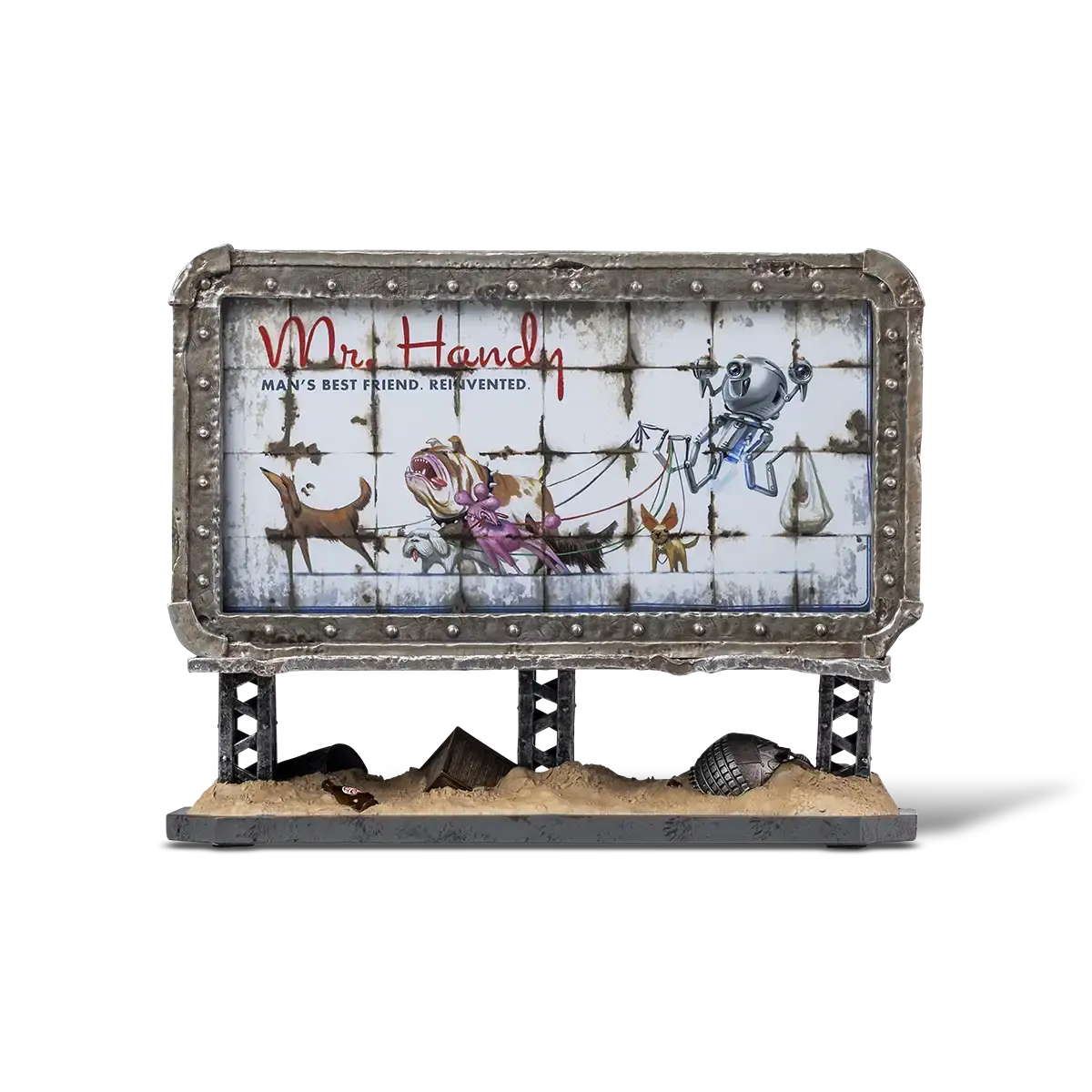 Fallout Statue "Desktop swichable billboard series 2"