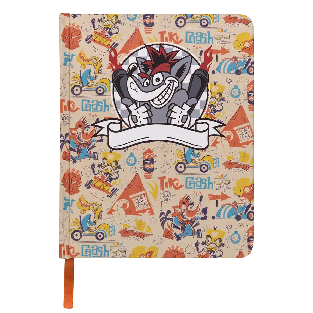 Crash Bandicoot Notebook "Racer" Cover