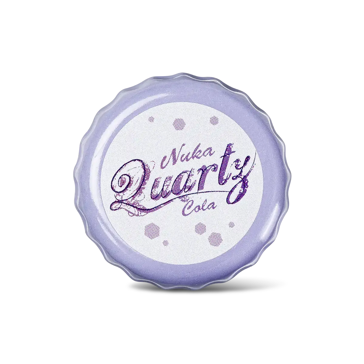 Fallout Bottle Cap Series "Nuka Cola Quartz" with Collection Tin