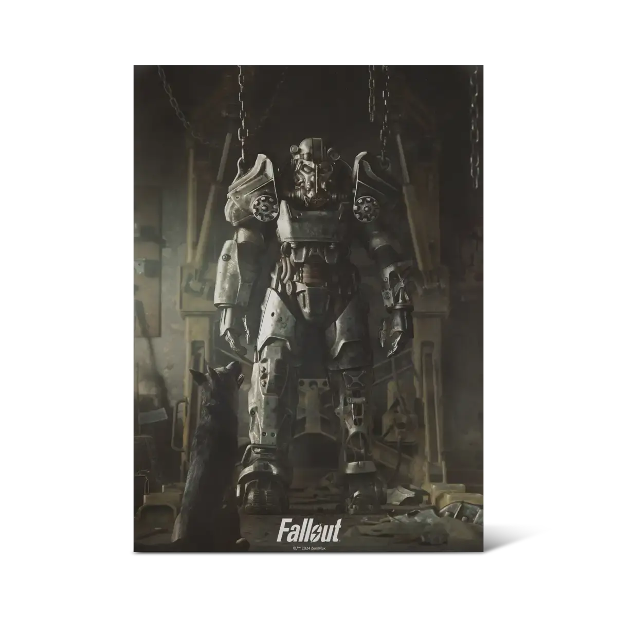 Fallout “Power Armor” Lithograph