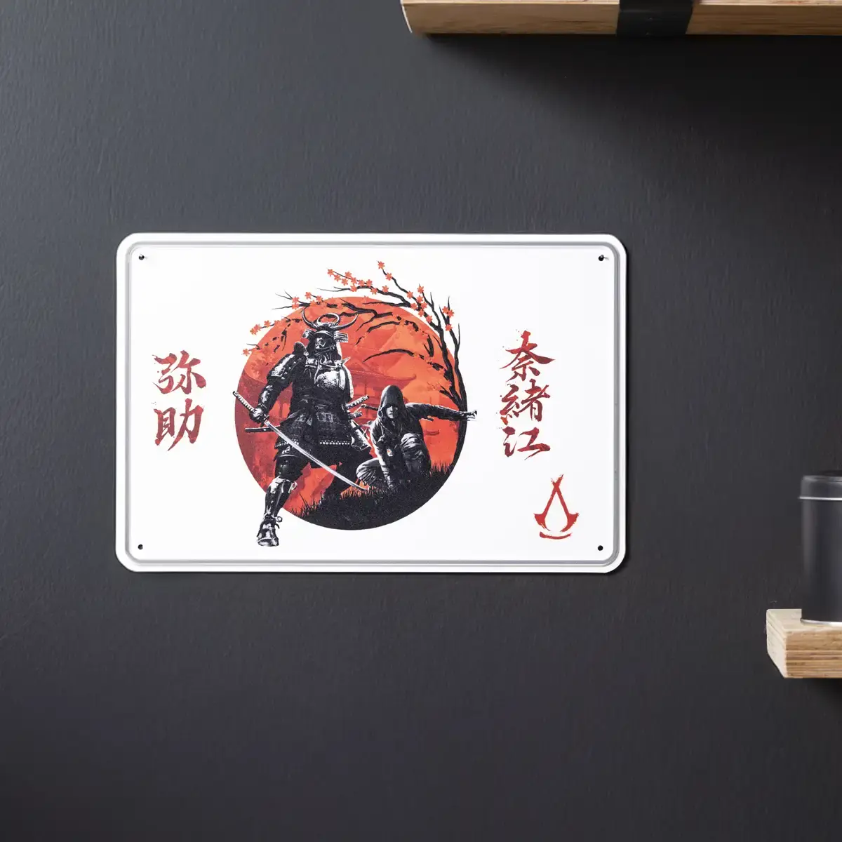 Assassin's Creed Shadows Metal Sign “Blossoms” Assassin's Creed Shadows Metal Sign “Blossoms”