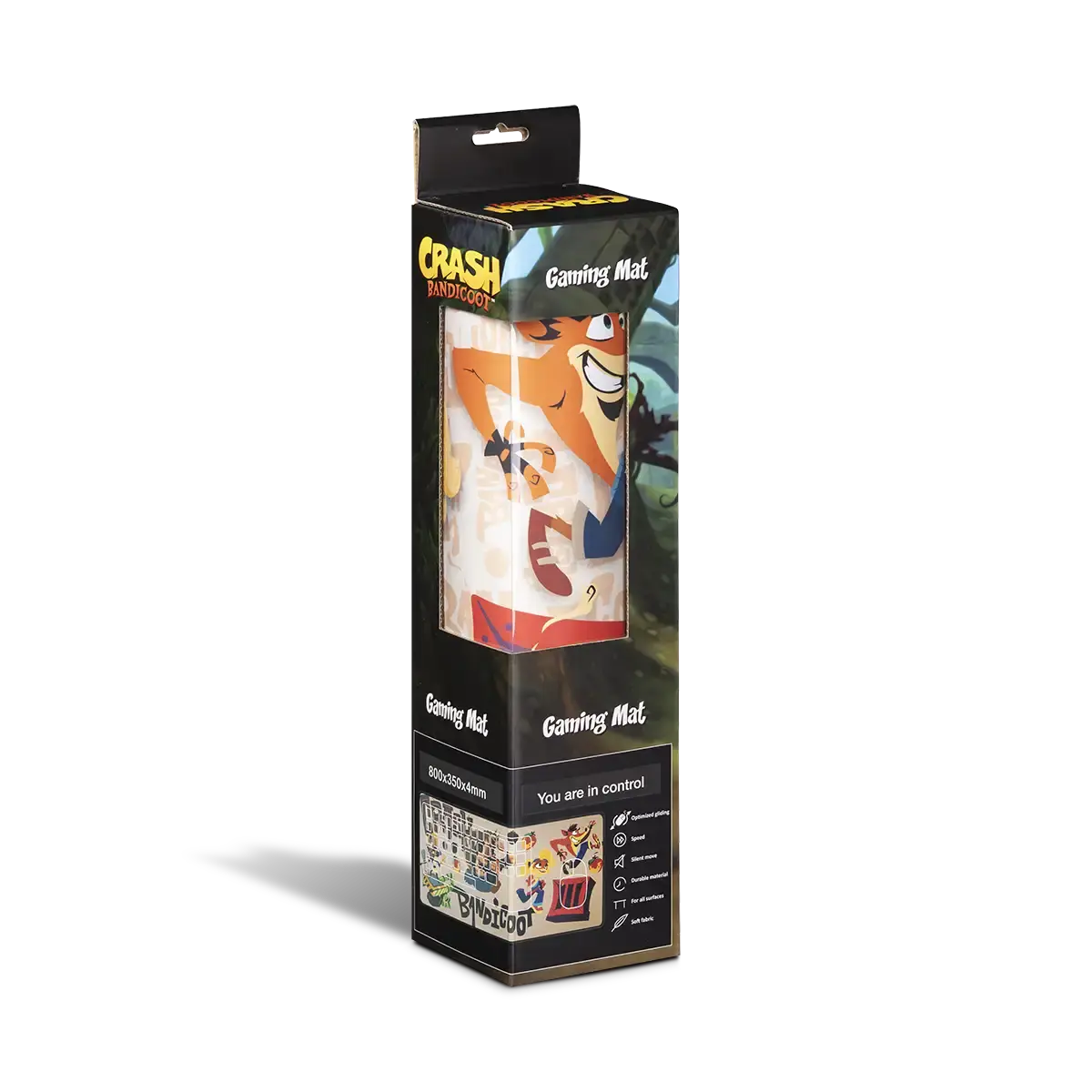 Crash Bandicoot Mousemat "Illustration" Crash Bandicoot Mousemat "Illustration"