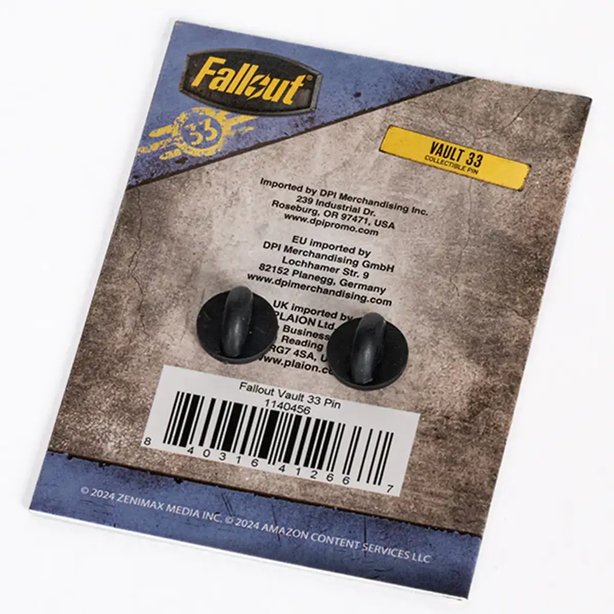 Fallout Pin "Vault 33" Fallout Pin "Vault 33"