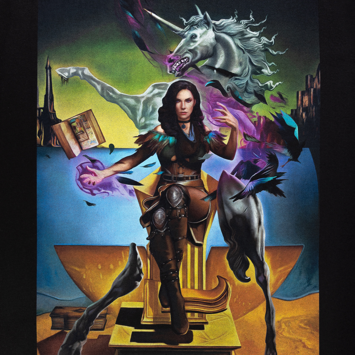 The Witcher T-Shirt "Yennefer Dalí" The Witcher T-Shirt "Yennefer Dalí"