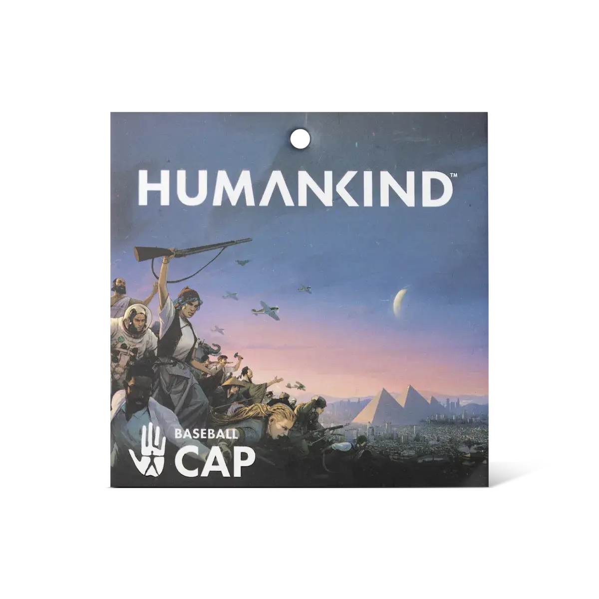 Humankind Baseball Cap "Logo" Black Humankind Baseball Cap "Logo" Black