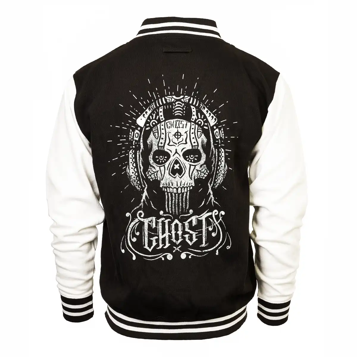 Call of Duty College Jacket "Ghost" Black/White M Call of Duty College Jacket "Ghost" Black/White M