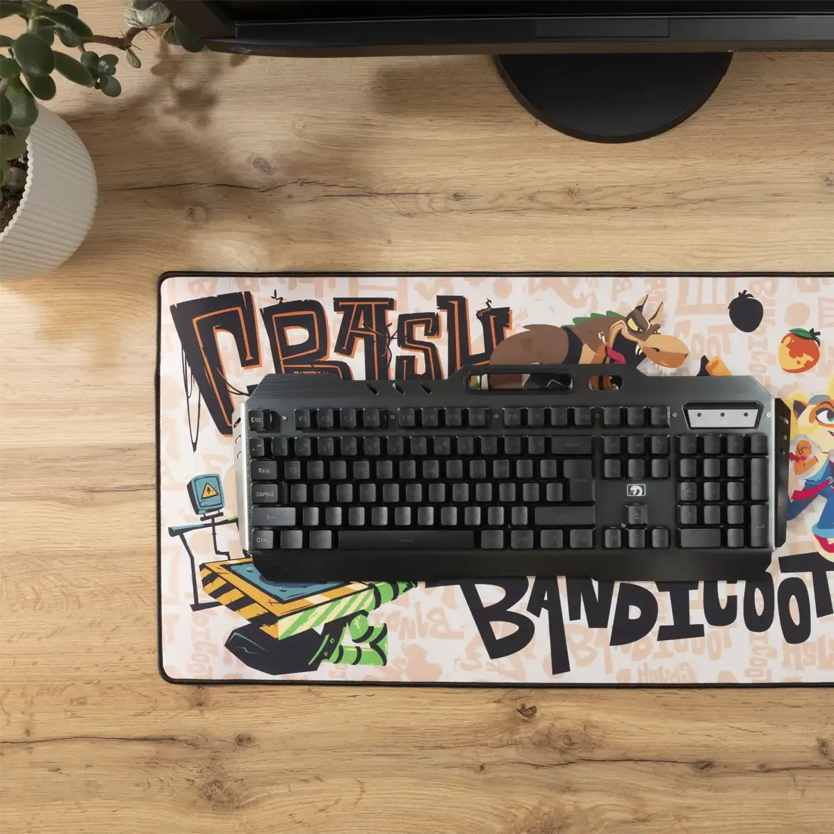 Crash Bandicoot Mousemat "Illustration" Crash Bandicoot Mousemat "Illustration"