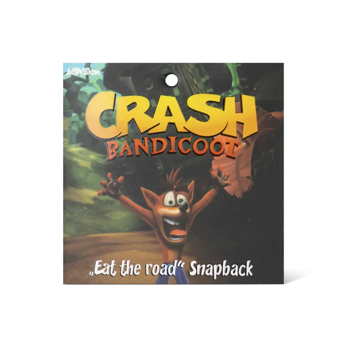 Crash Bandicoot Cap "Eat the Road" Crash Bandicoot Cap "Eat the Road"