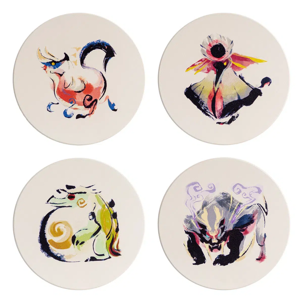 1070797-monster-hunter-rise-coaster-set-icons Monster Hunter Coaster Set "Monster Icons" Cover