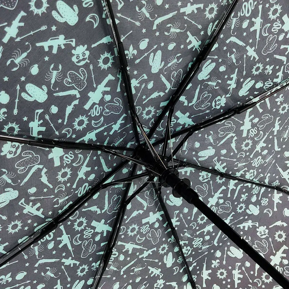 1093168-saints-row-5-umbrella-pattern-inside Saints Row Umbrella "Pattern" Black
