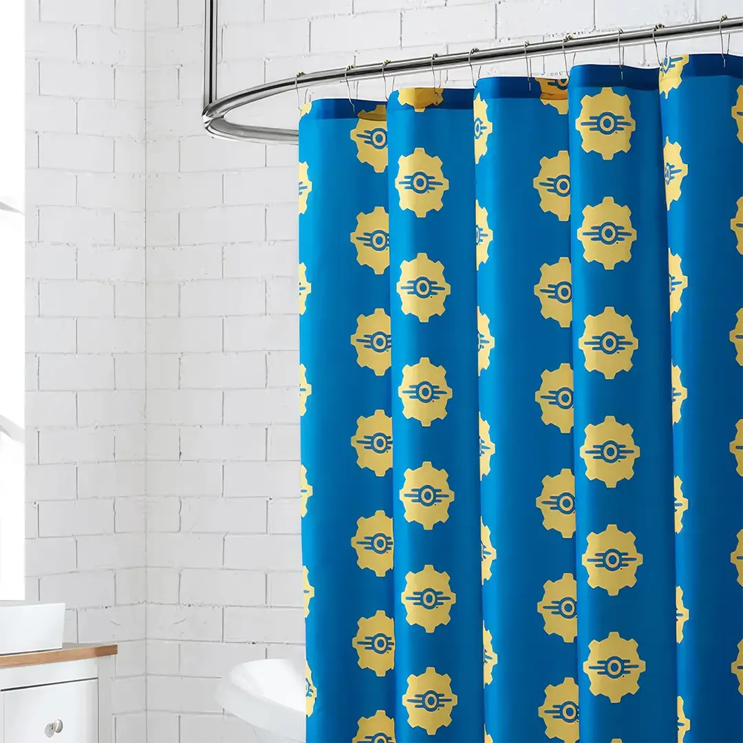 Fallout Vault-Tec Shower Curtain Fallout Vault-Tec Shower Curtain