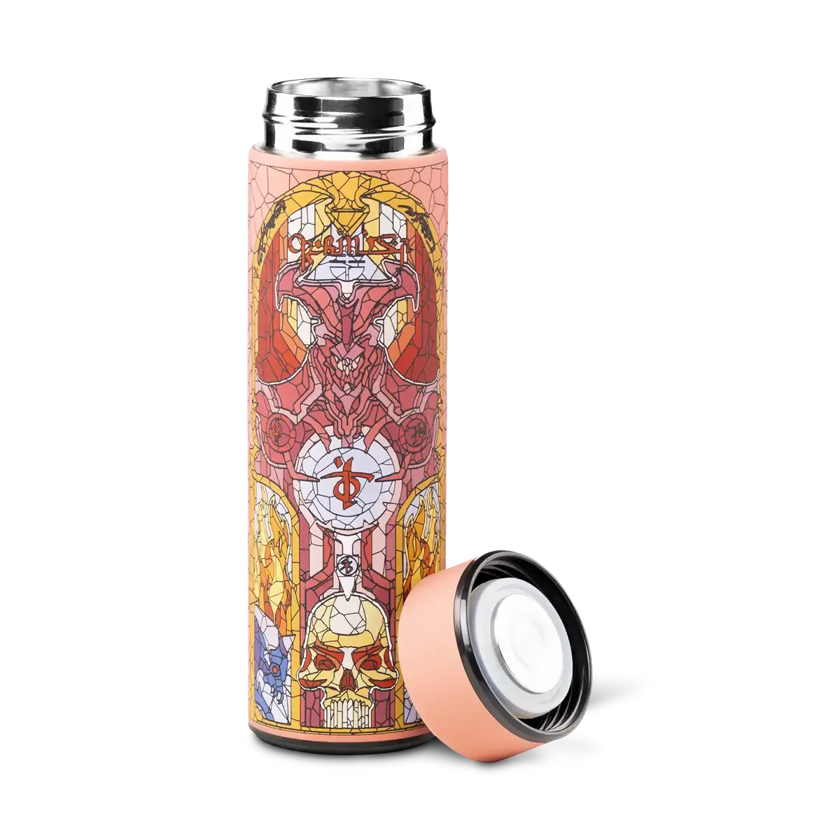 DOOM Eternal Thermo Bottle "Glass Stained Sentinel" Cover DOOM Eternal Thermo Bottle "Glass Stained Sentinel" Cover