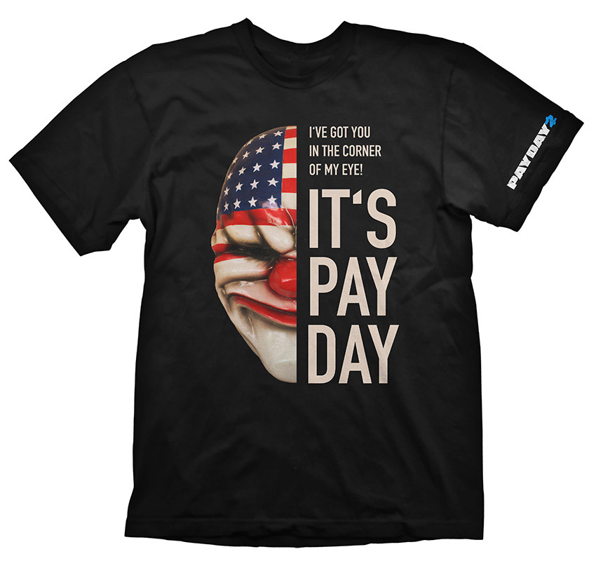 Payday 2 T-Shirt Dallas Mask Cover Payday 2 T-Shirt Dallas Mask Cover