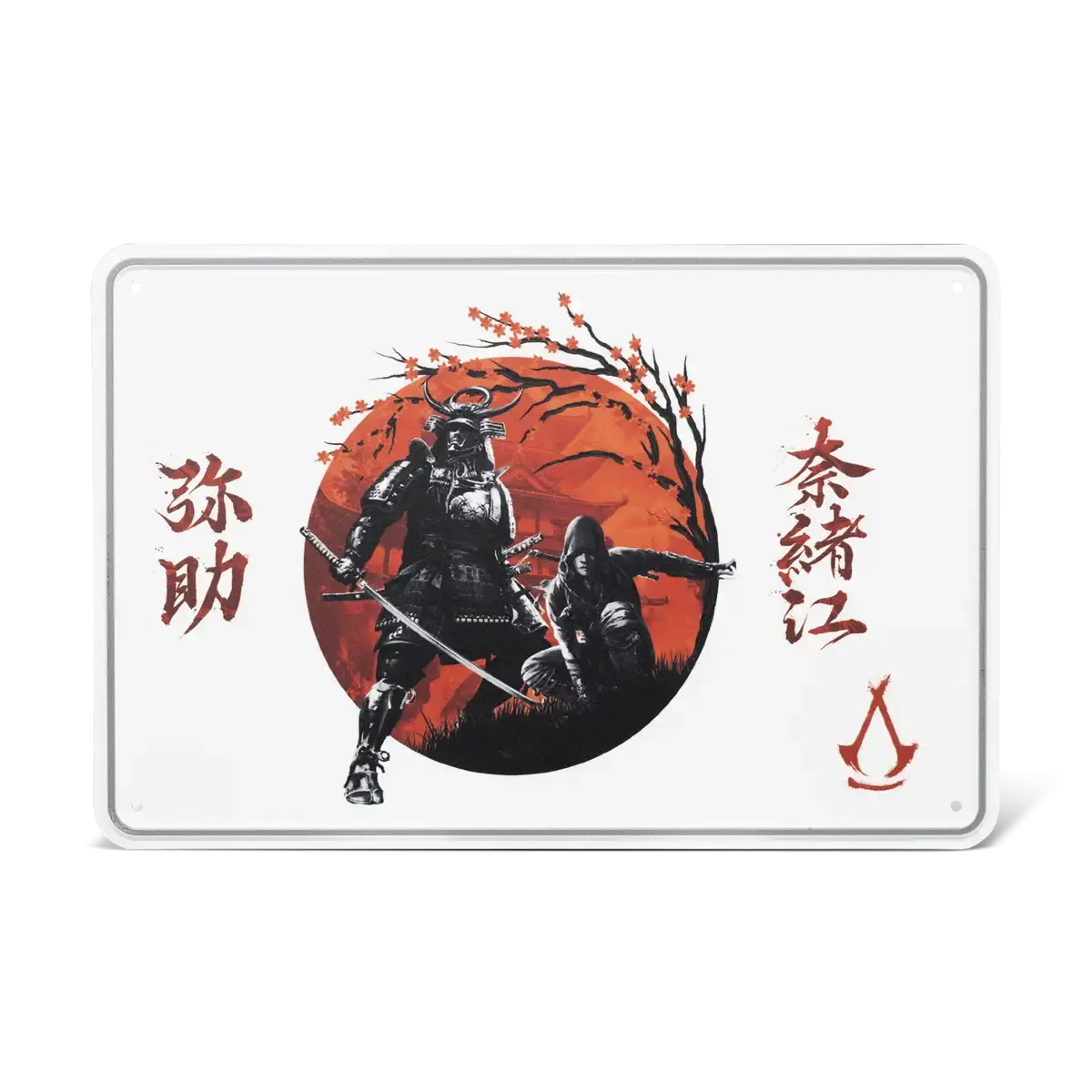 Assassin's Creed Shadows Metal Sign “Blossoms” Assassin's Creed Shadows Metal Sign “Blossoms”