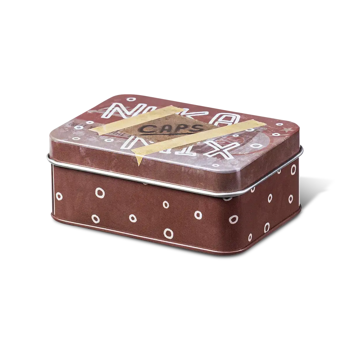 Fallout Kronkorken Reihe "Nuka Mix" mit Sammelbüchse Fallout Kronkorken Reihe "Nuka Mix" mit Sammelbüchse