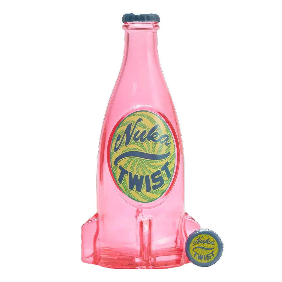 Fallout "Nuka Cola Twist" Glasflasche und Kronkorken Fallout "Nuka Cola Twist" Glasflasche und Kronkorken