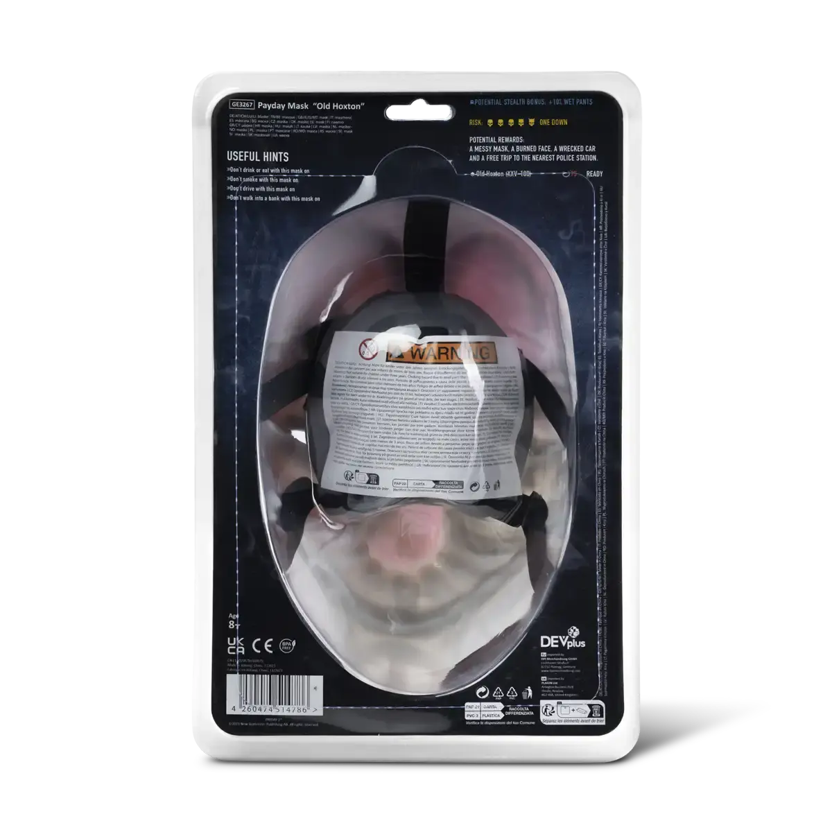 Payday 2 Face Mask "Old Hoxton" Payday 2 Face Mask "Old Hoxton"