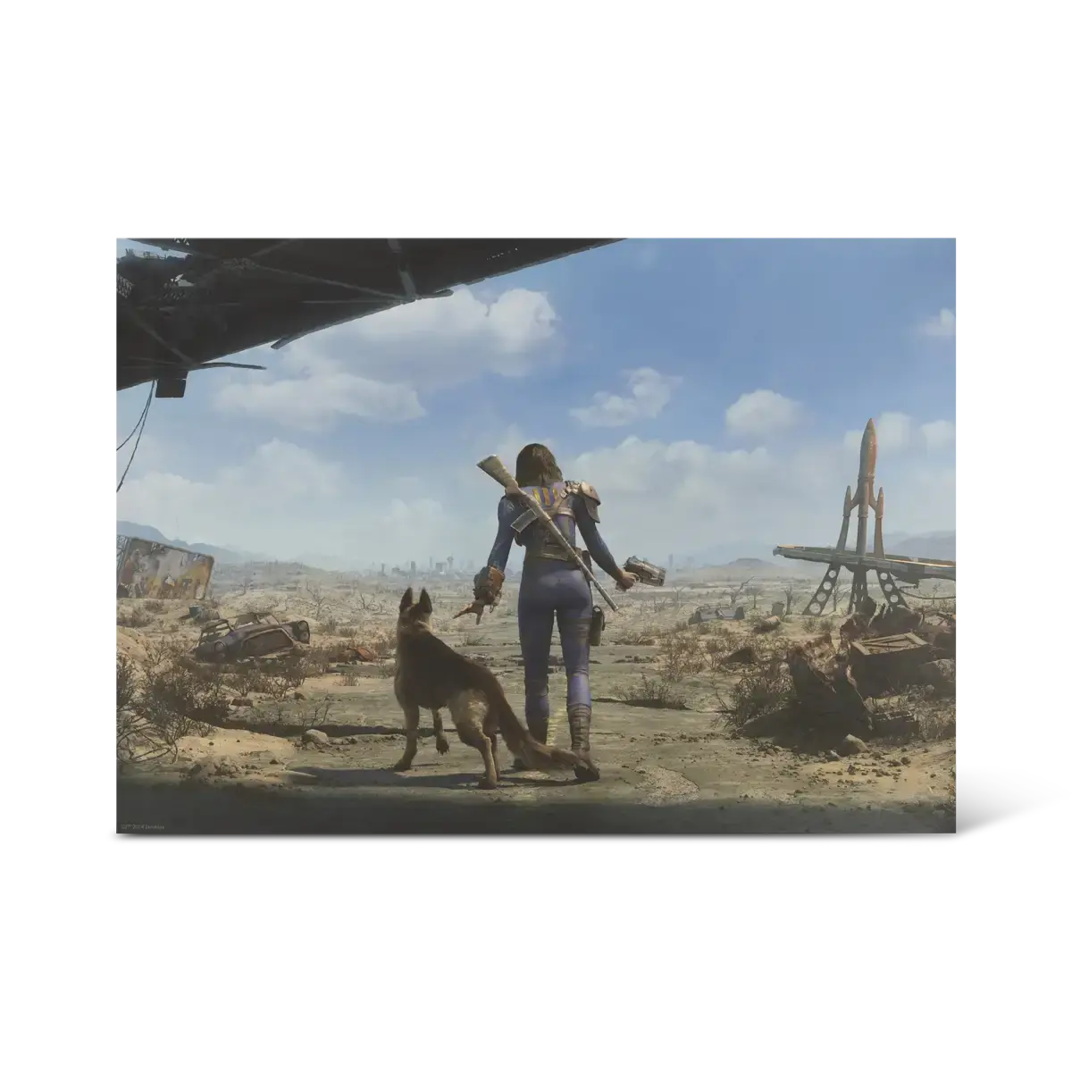 Fallout “Neighborhood Patrol” Lithograph Cover Fallout “Neighborhood Patrol” Lithograph Cover