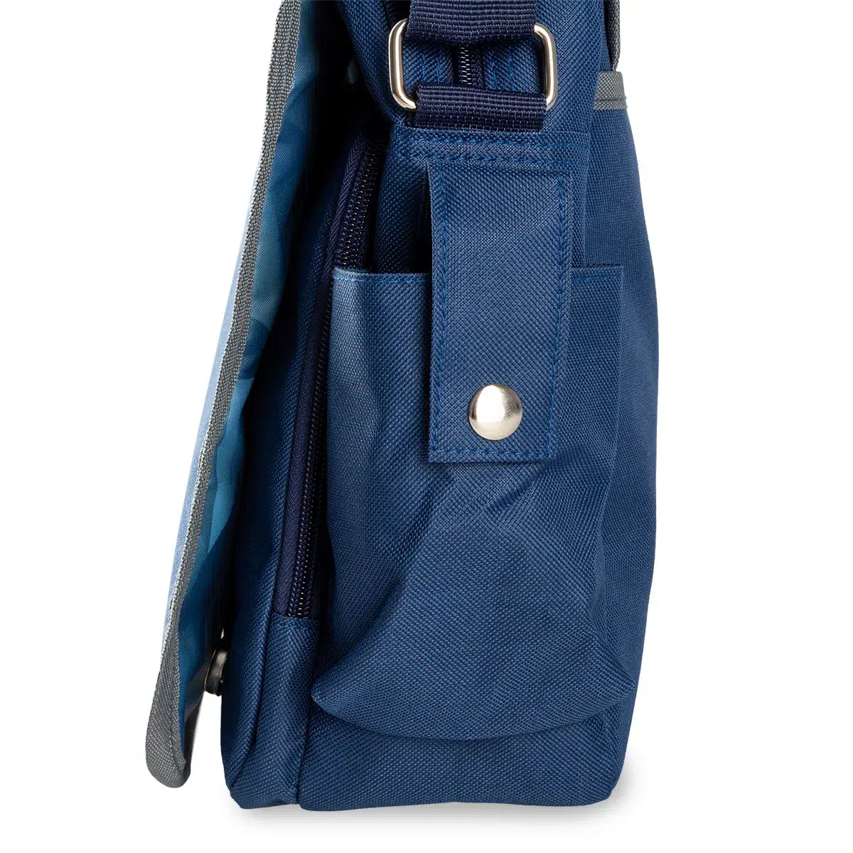 1062424_TwinMirror_MessengerBag_FractalFox_SidePocket Twin Mirror Messenger Bag "Fractal Fox"