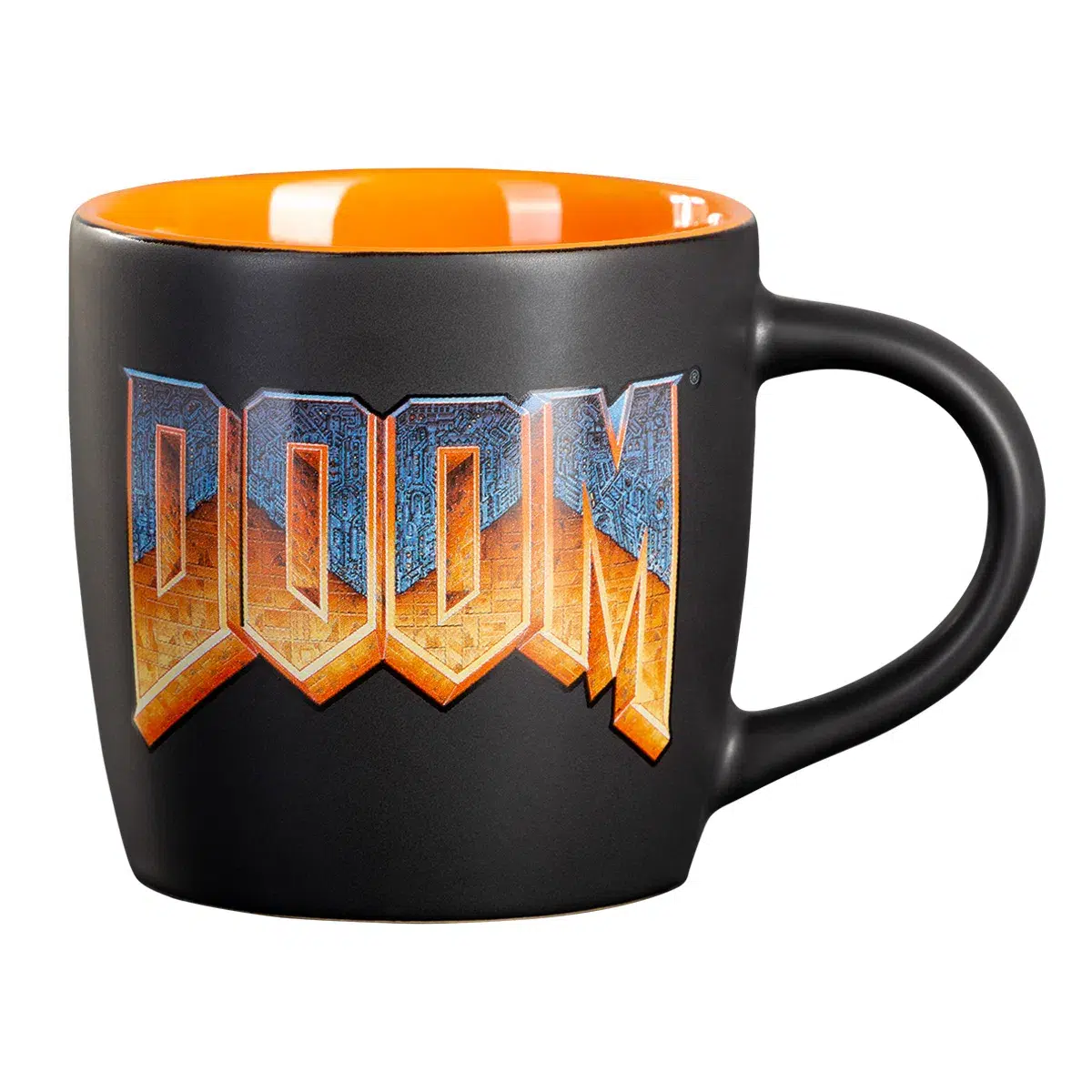 ge4119-doom-two-colored-mug-classic-logo-front DOOM Two-Color Mug "Classic Logo" Cover