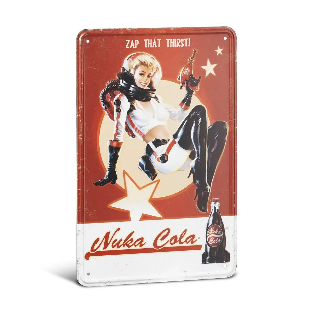 Fallout Metal Sign "Nuka Cola Girl" Fallout Metal Sign "Nuka Cola Girl"