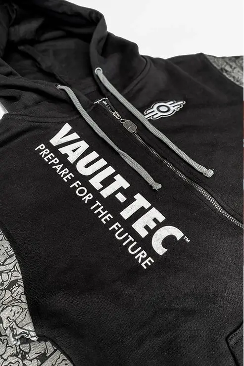 Fallout Vault-Tec Zip Up Hoodie XXL Fallout Vault-Tec Zip Up Hoodie XXL