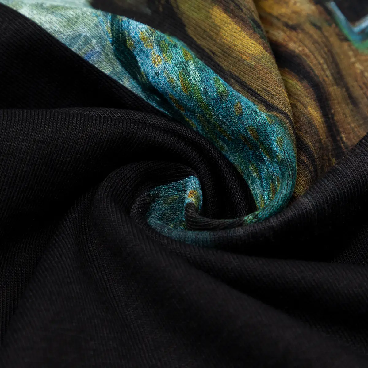 The Witcher T-Shirt "Geralt van Gogh Art, black" The Witcher T-Shirt "Geralt van Gogh Art, black"