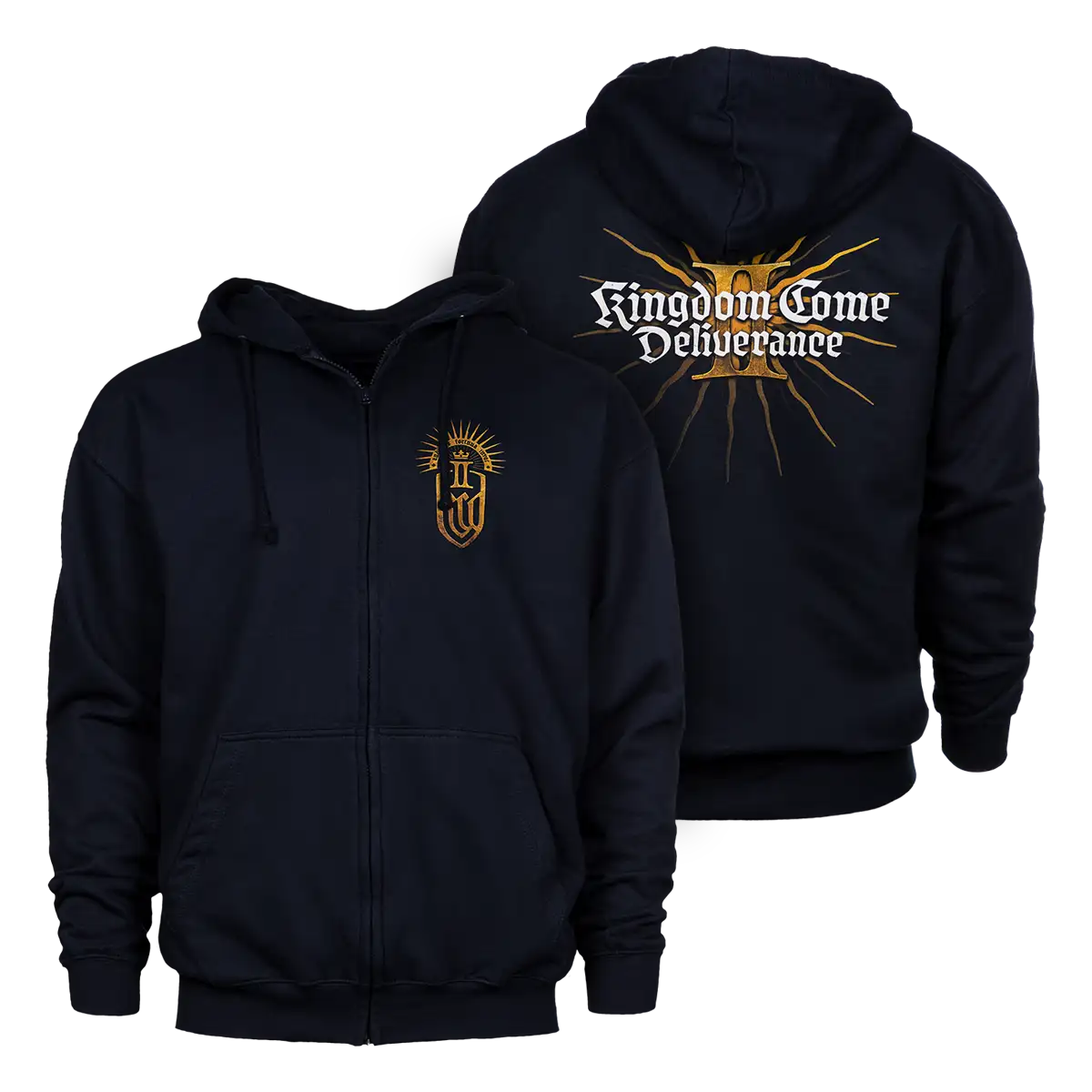 Kingdom Come: Deliverance II Zipper Hoodie "Temporary Key Art" S