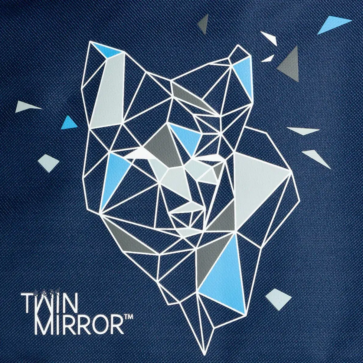 1062424_TwinMirror_MessengerBag_FractalFox_Artwork Twin Mirror Messenger Bag "Fractal Fox"