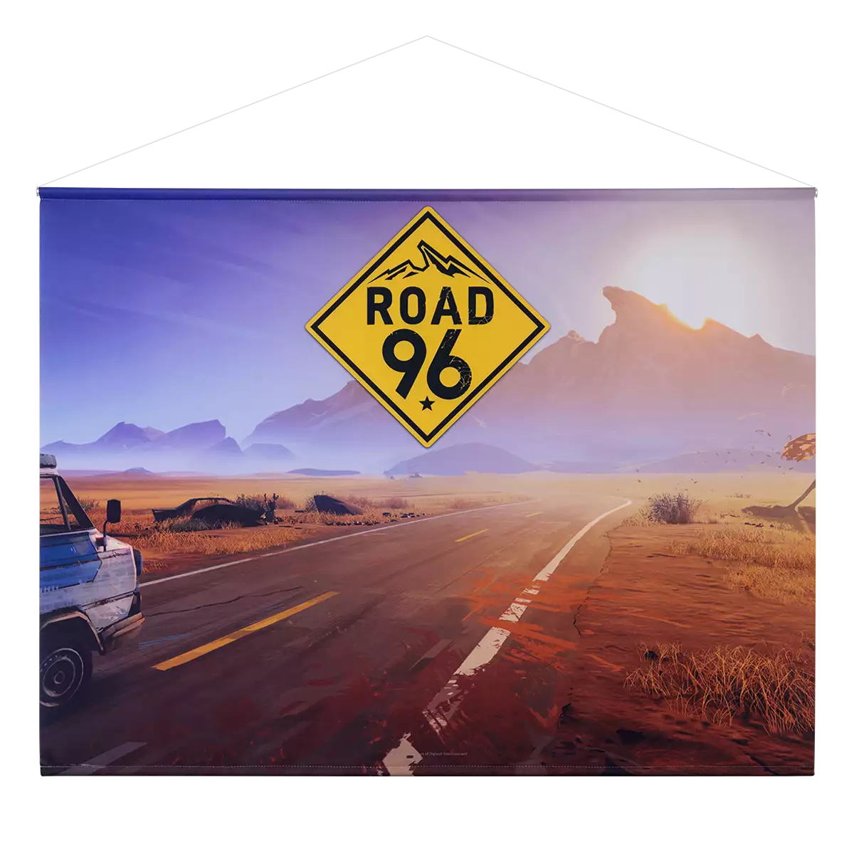 Road 96 Wallscroll "Keyart" Cover