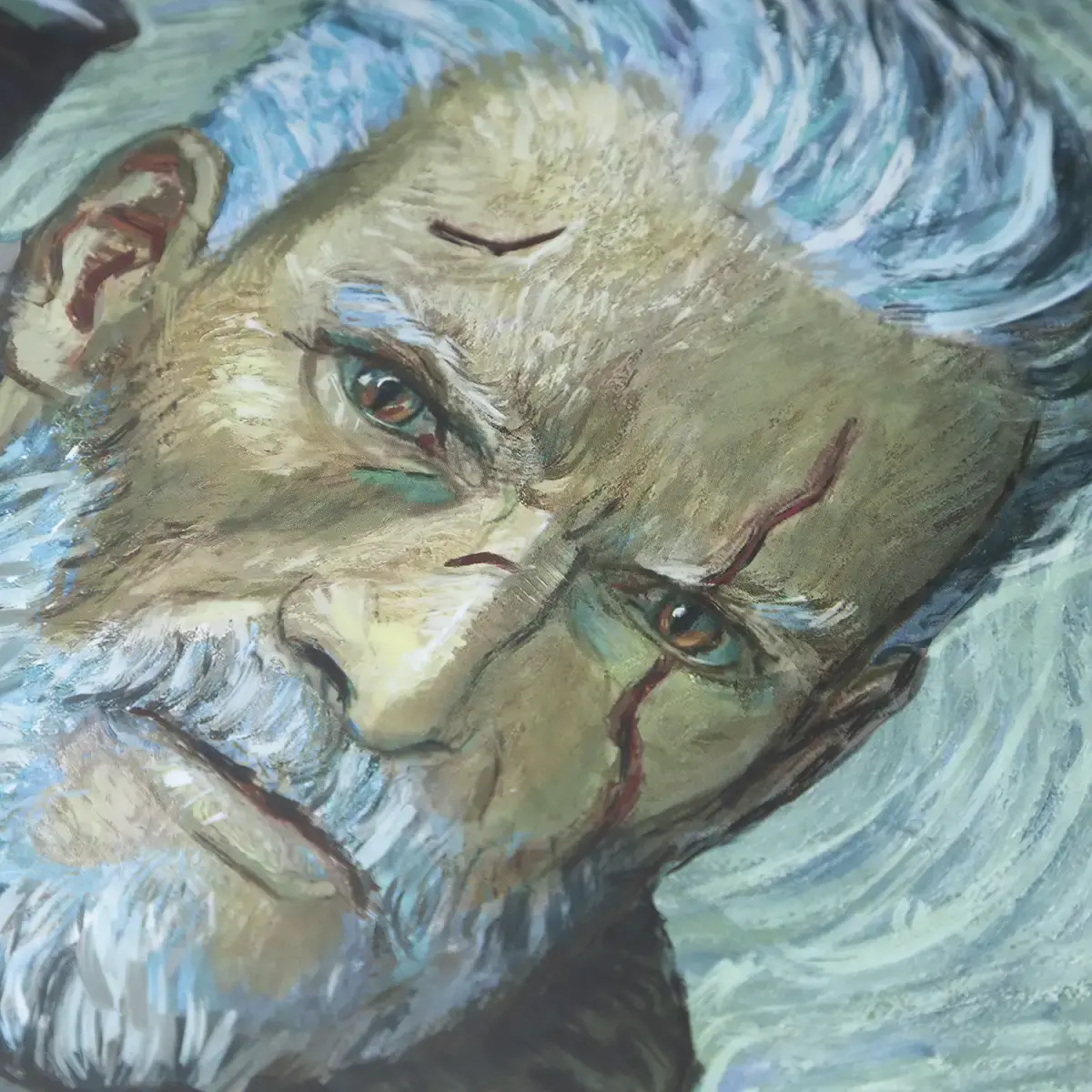 The Witcher Art Print „GERALT VAN GOGH ART“ The Witcher Art Print „GERALT VAN GOGH ART“