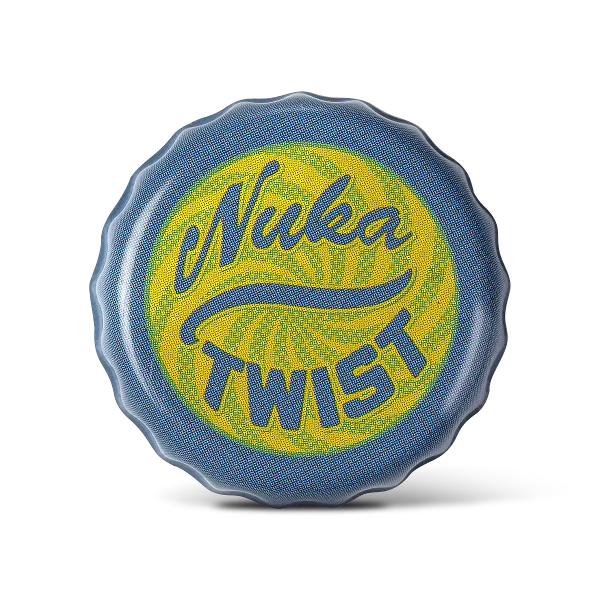 Fallout "Nuka Twist" Glass Bottle and Caps