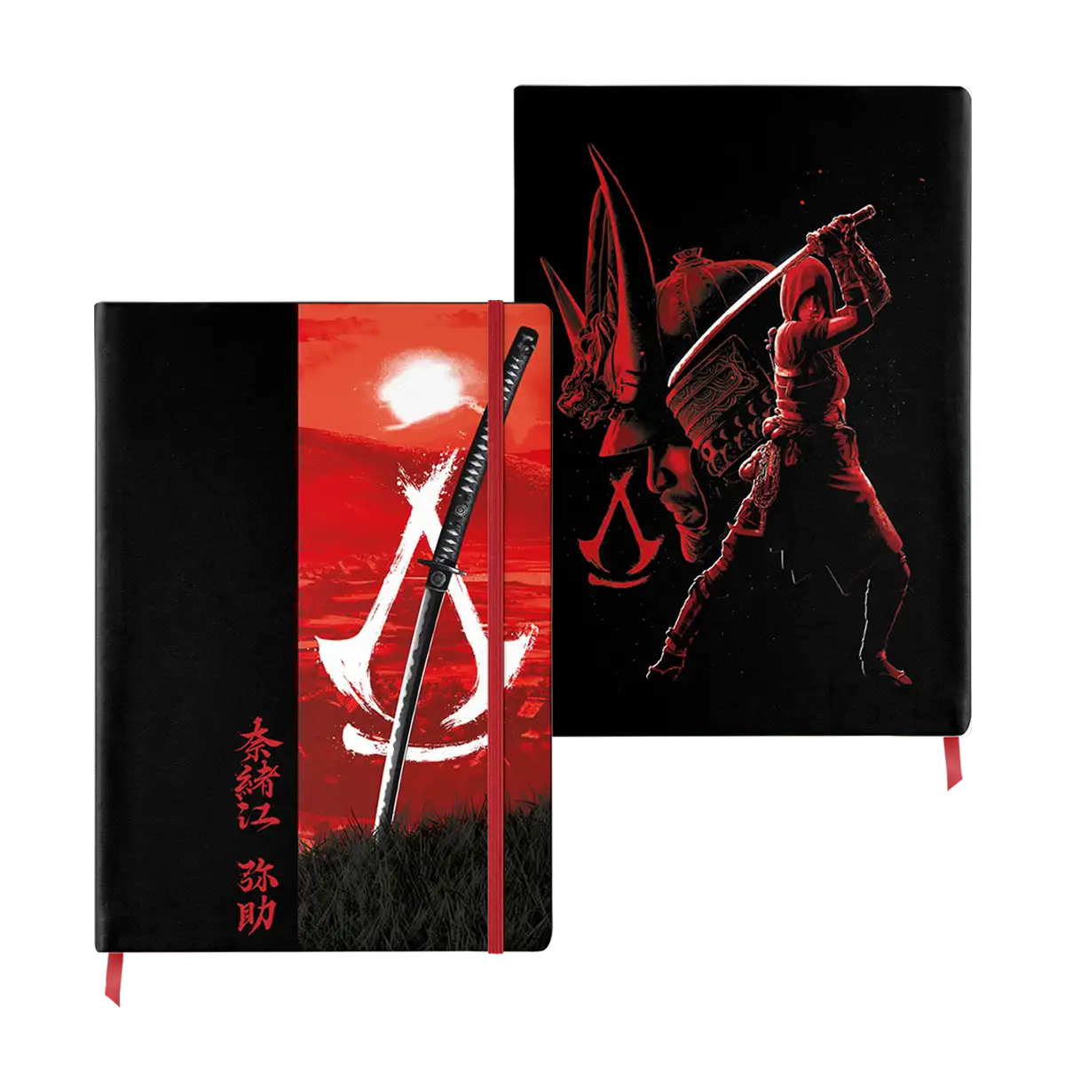 Assassin's Creed Shadows Notizbuch “Katana Sun” Cover Assassin's Creed Shadows Notizbuch “Katana Sun” Cover