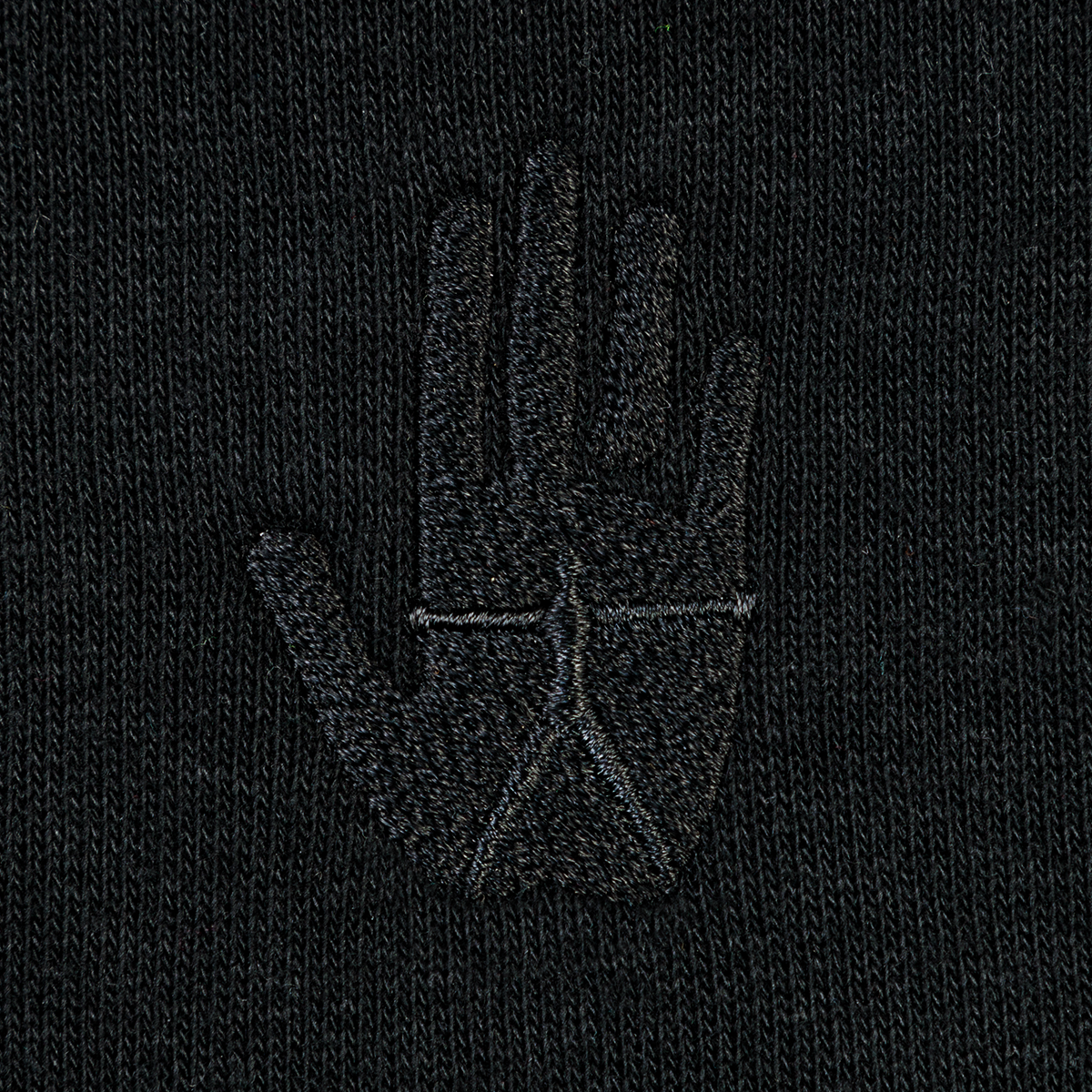 Humankind  Zipper Hoodie "Logo" black Image 3