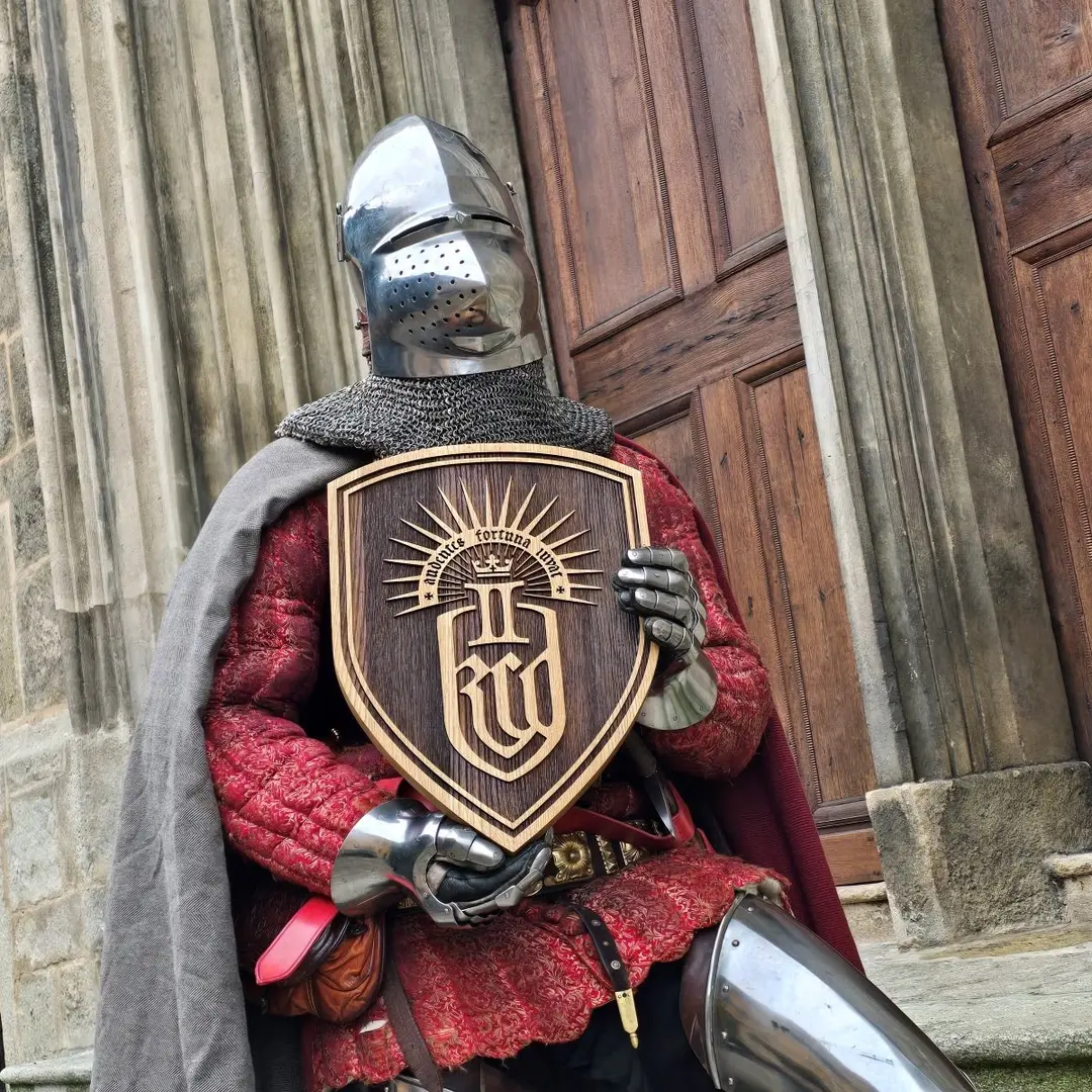 Kingdom Come Deliverance II Wooden Wall Shield Small