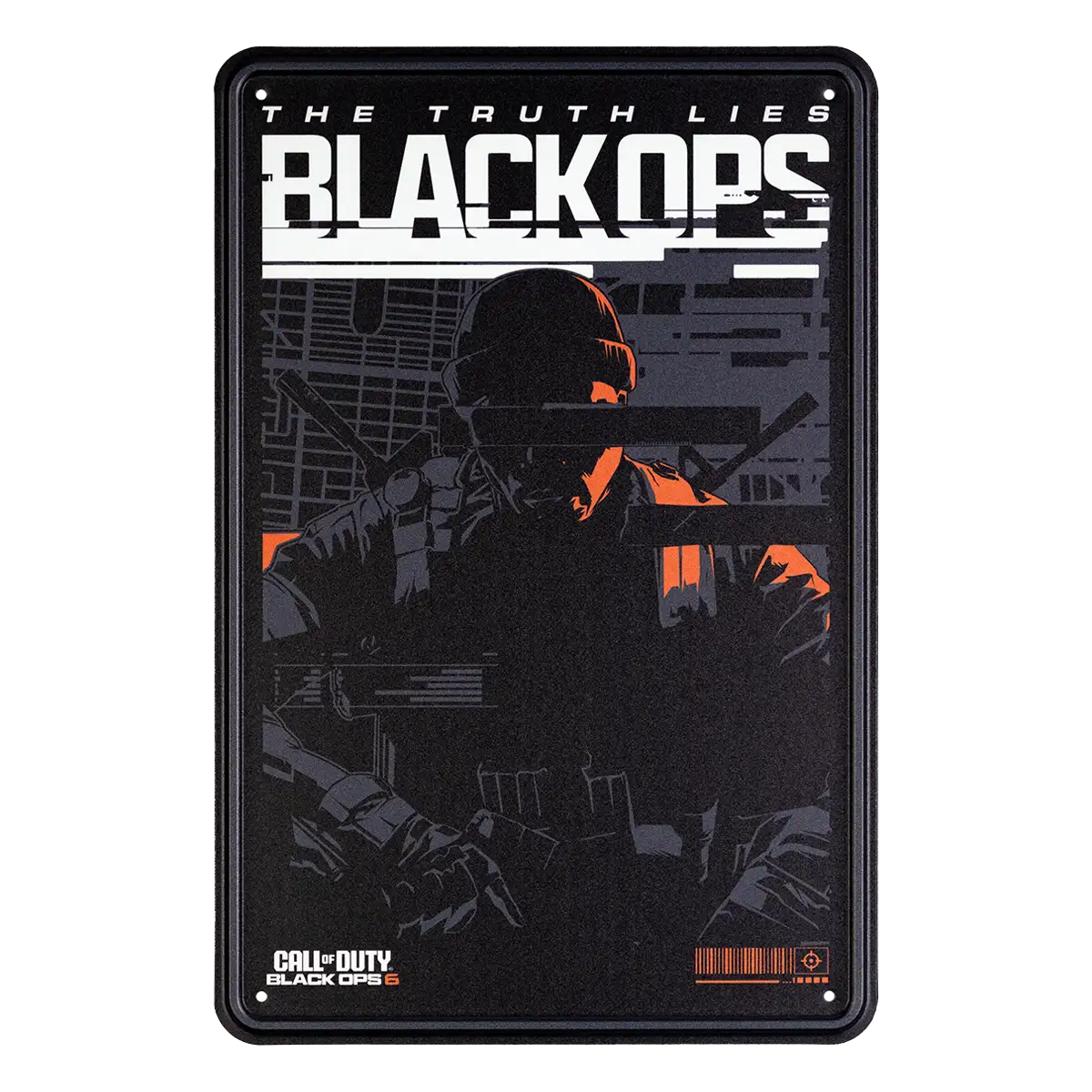 Call of Duty: Black Ops 6 Metal Sign Cover