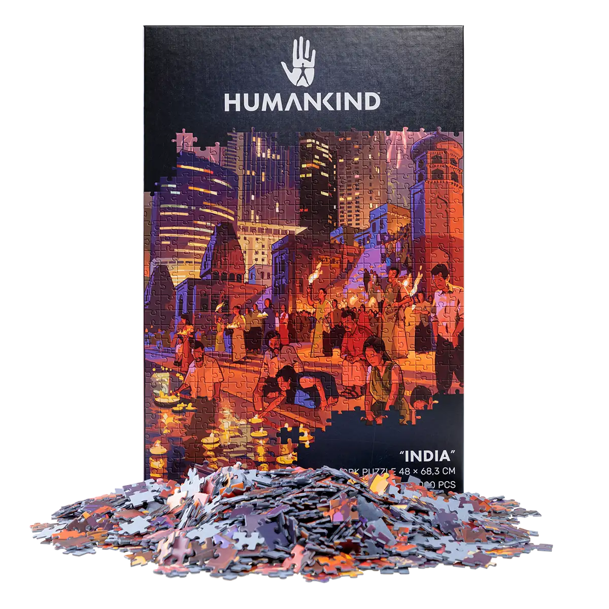 Humankind Puzzle "India" Cover Humankind Puzzle "India" Cover