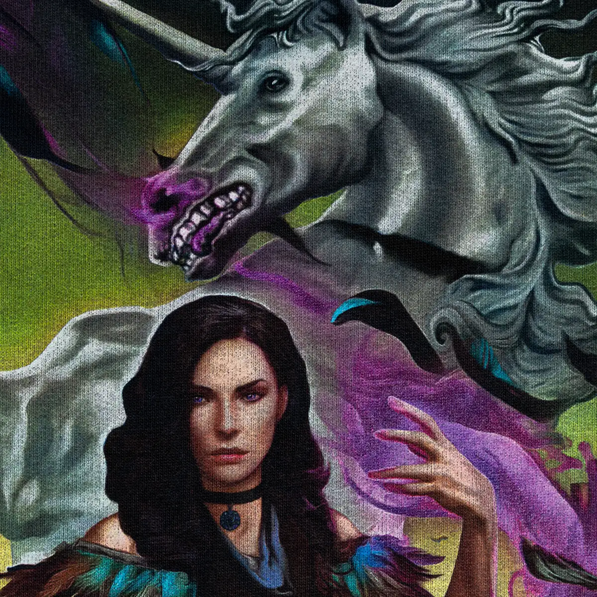 The Witcher Hoodie "Yennefer Dalí" The Witcher Hoodie "Yennefer Dalí"