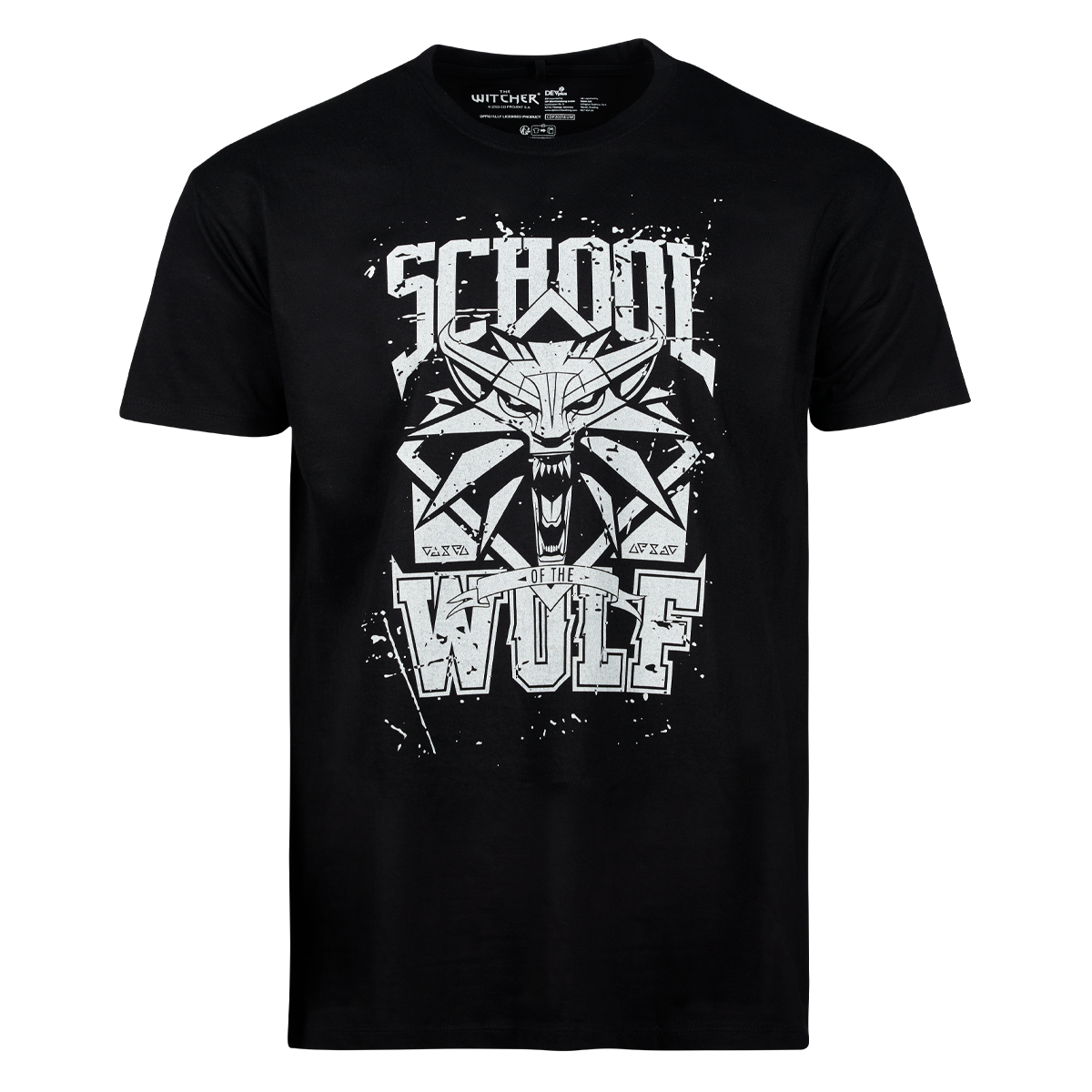 The Witcher T-Shirt "School of the Wolf" Black XL Cover The Witcher T-Shirt "School of the Wolf" Black XL Cover