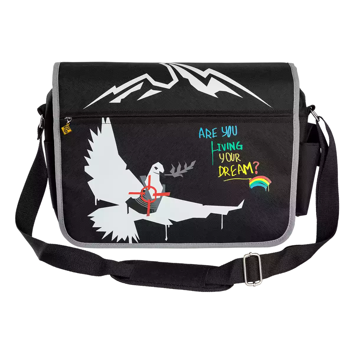 Road 96 Messenger Bag "Peace & War" Cover Road 96 Messenger Bag "Peace & War" Cover