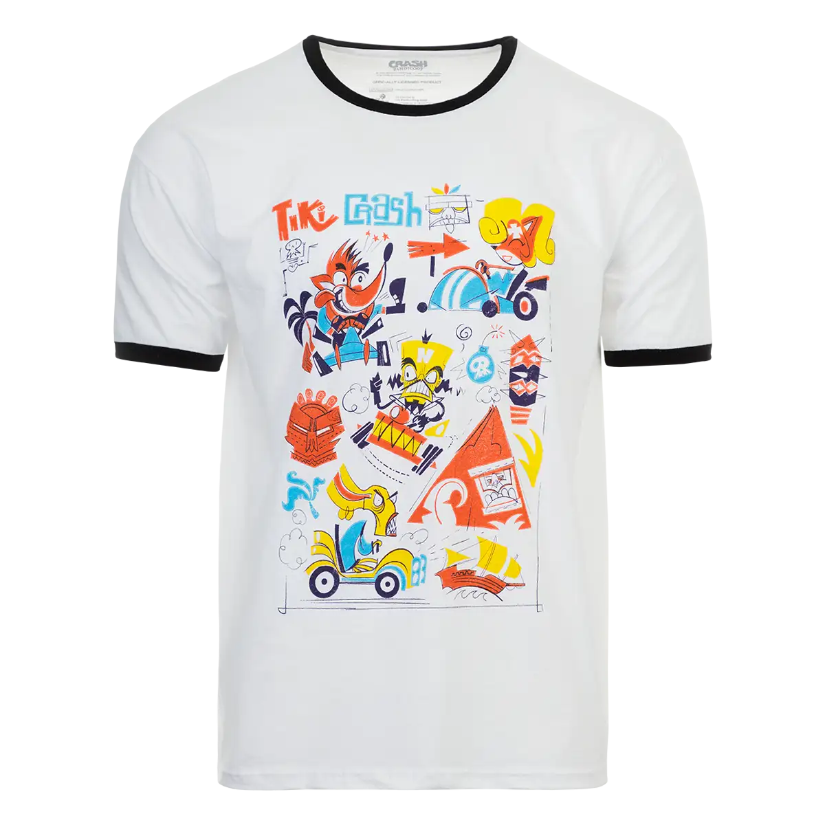 Crash Bandicoot T-Shirt "Tiki Crash"
